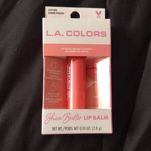 L.A. Colors Shea Butter Lip Balm - Sheer Peach